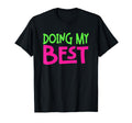 Doing My Best Self Care T-Shirt - Minimalist Print for Adults - T-Shirt, Sweatshirt, Hoodie