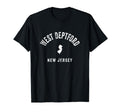 West Deptford New Jersey Nj 70S T-Shirt - Novelty Apparel for Adults - T-Shirt, Sweatshirt, Hoodie