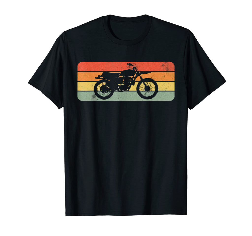 Distressed Motorbike Motorcycle Bike T-Shirt - Custom Art Print for Adults - T-Shirt, Sweatshirt, Hoodie