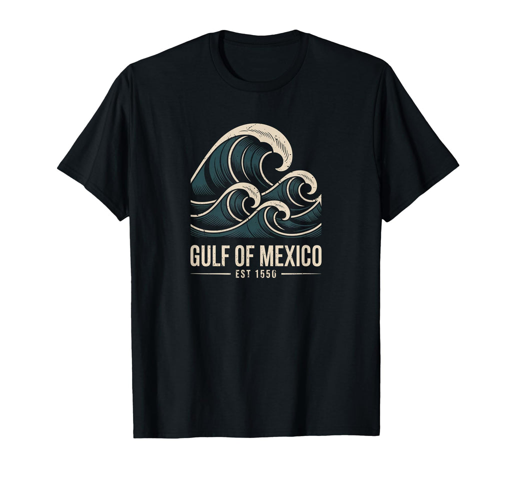 Gulf Mexico Est 1550 T-Shirt - Streetwear Style Unisex - T-Shirt, Sweatshirt, Hoodie