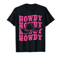 Rodeo White Howdy Western Cowboy Hat T-Shirt - Casual Everyday Wear Unisex - T-Shirt, Sweatshirt, Hoodie