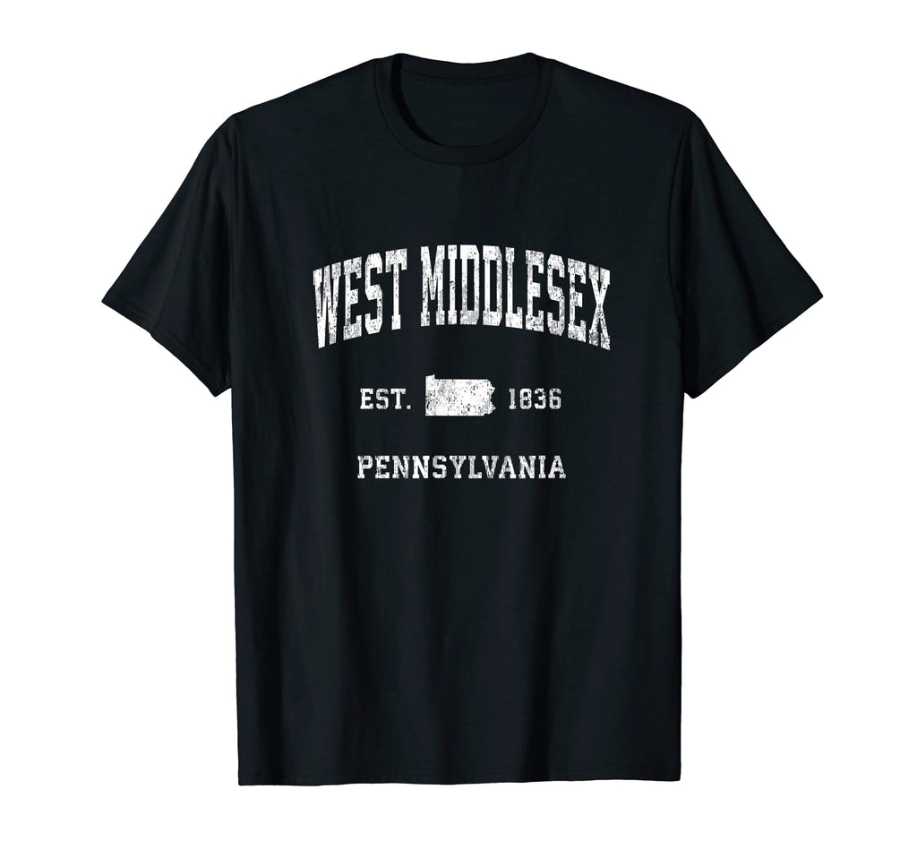 West Middlesex Pennsylvania Pa Athletic T-Shirt - Trendy Graphic Unisex - T-Shirt, Sweatshirt, Hoodie