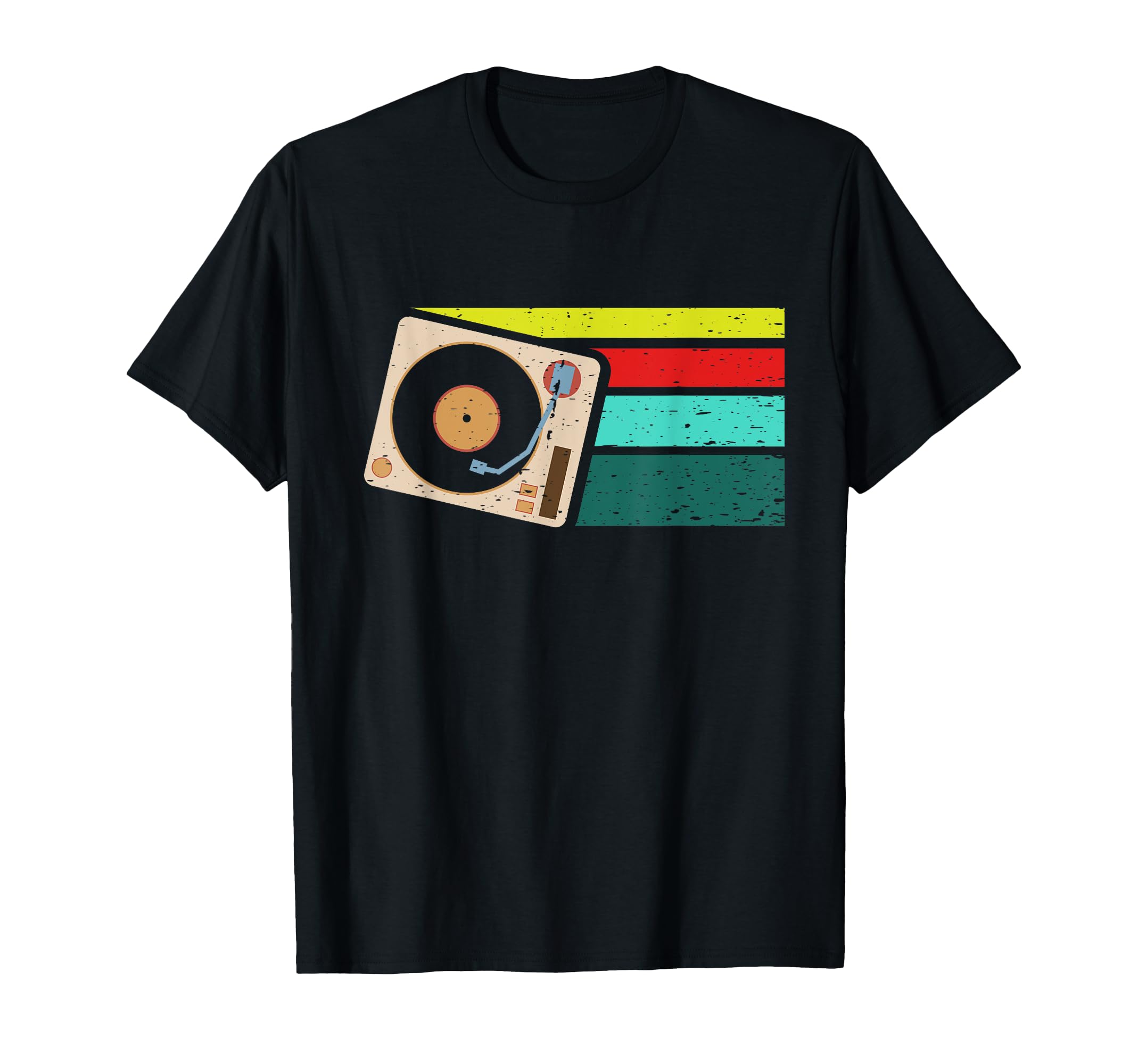 Record Player Vinyl 90S Turntable T-Shirt - Fun Novelty Design Men Women - T-Shirt, Sweatshirt, Hoodie