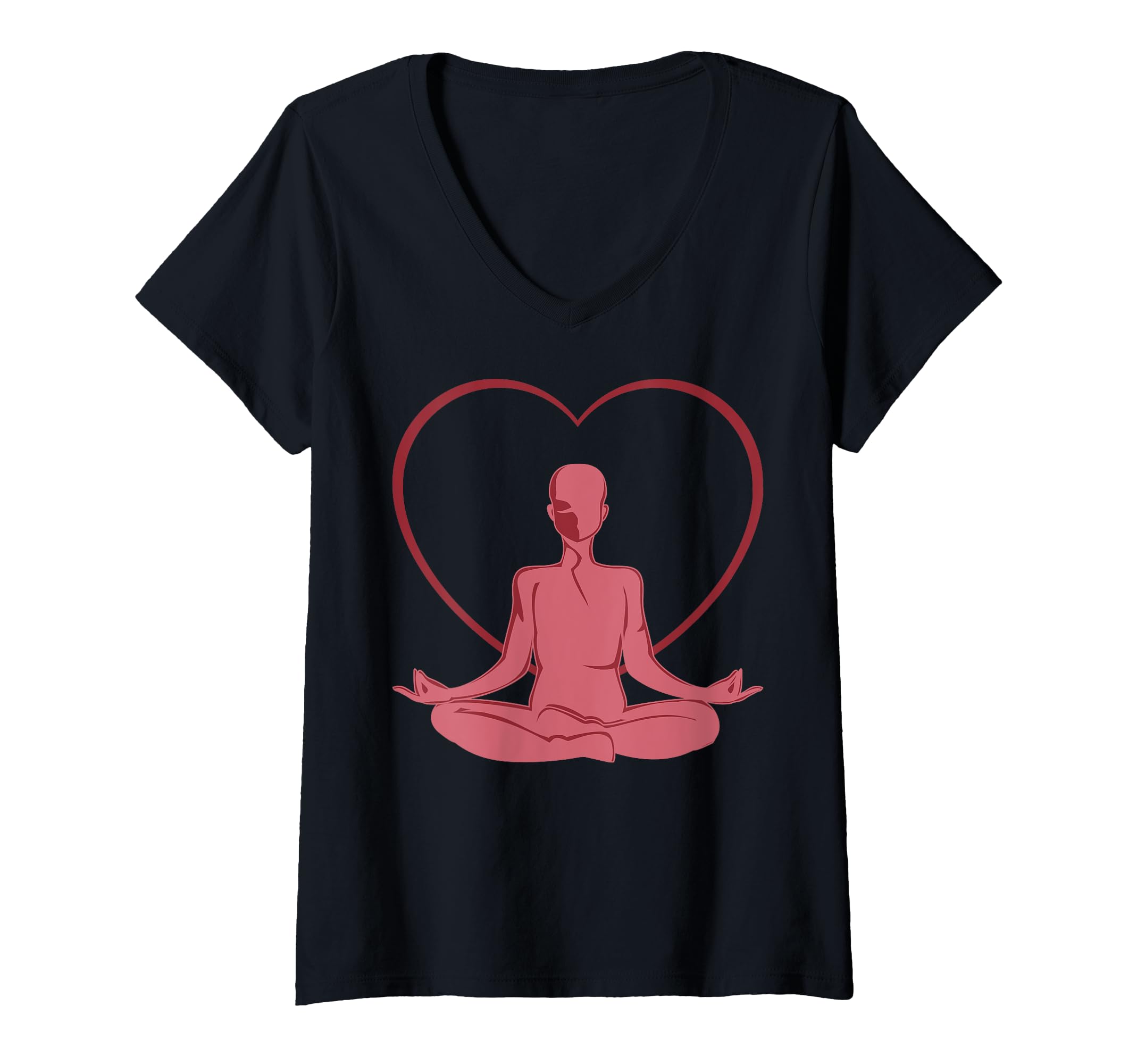 Womens Heart Chakra Meditation T-Shirt - Casual Everyday Wear for Adults - T-Shirt, Sweatshirt, Hoodie