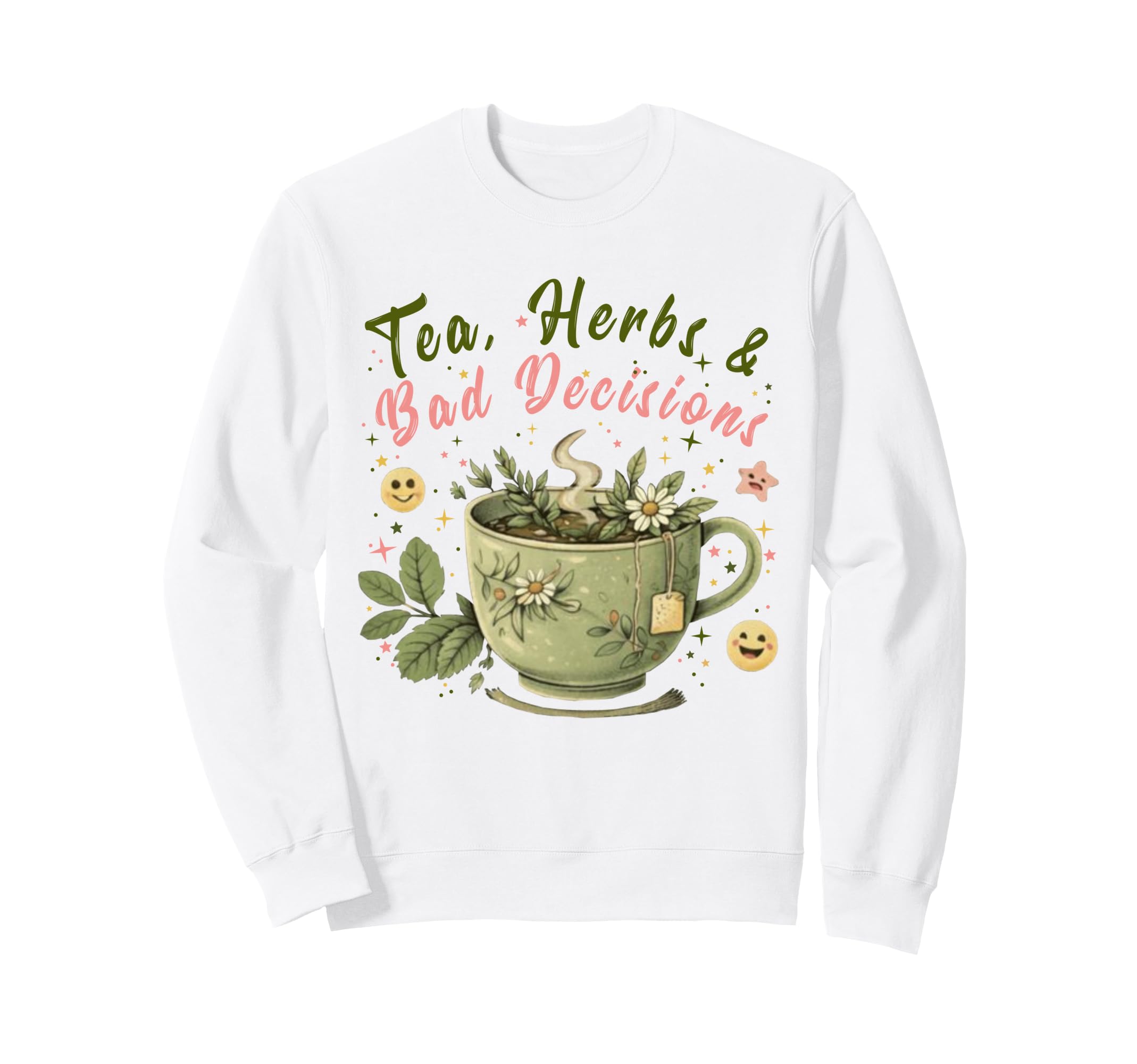 Funny Wellness Vibes Aesthetic Sweatshirt - Minimalist Print for Adults - T-Shirt, Sweatshirt, Hoodie