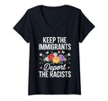 Womens Wildflower Keep Immigrants T-Shirt - Trendy Graphic for Adults - T-Shirt, Sweatshirt, Hoodie
