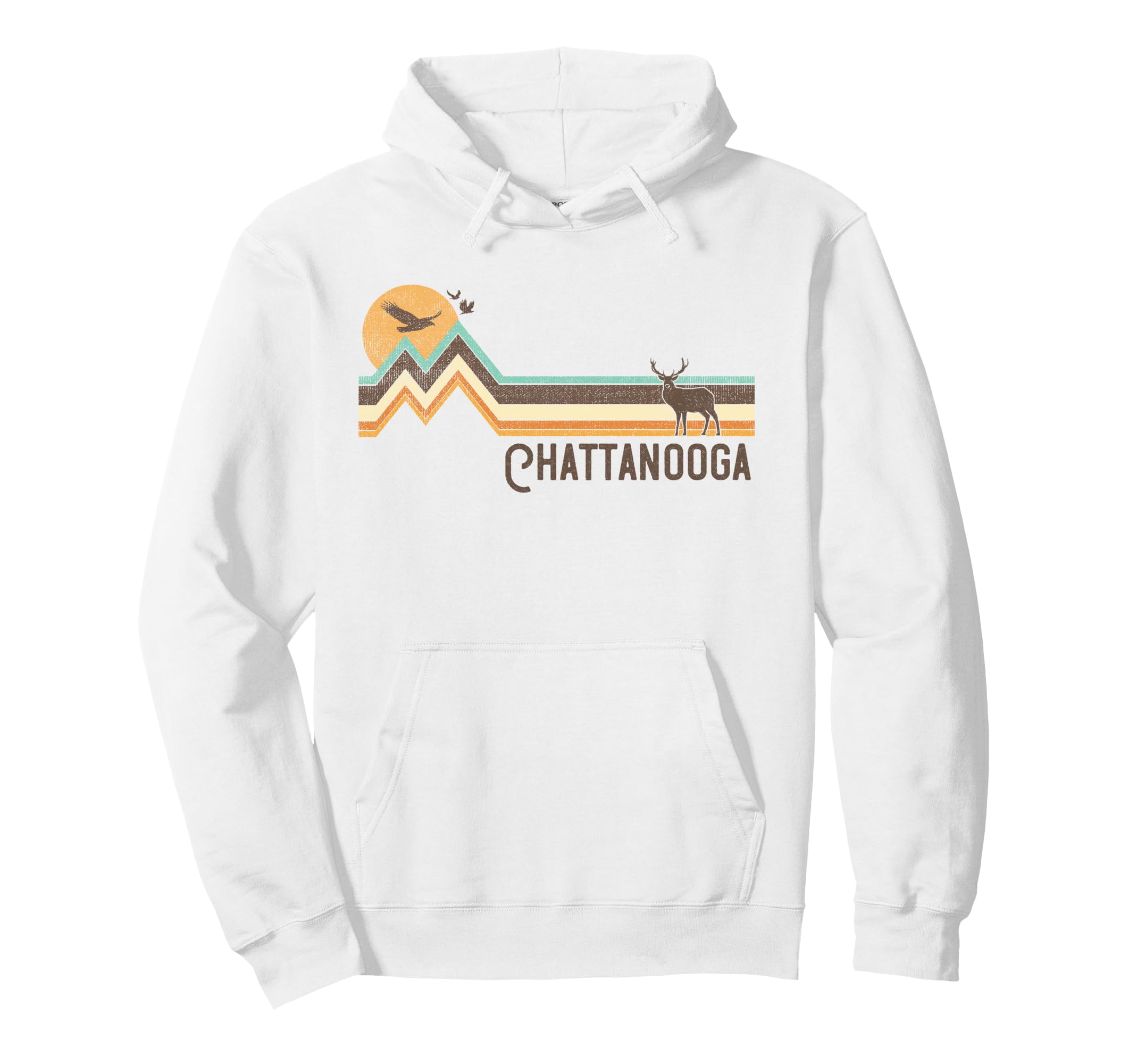 Chattanooga 70S 80S Nature Hoodie - Casual Everyday Wear Men Women - T-Shirt, Sweatshirt, Hoodie