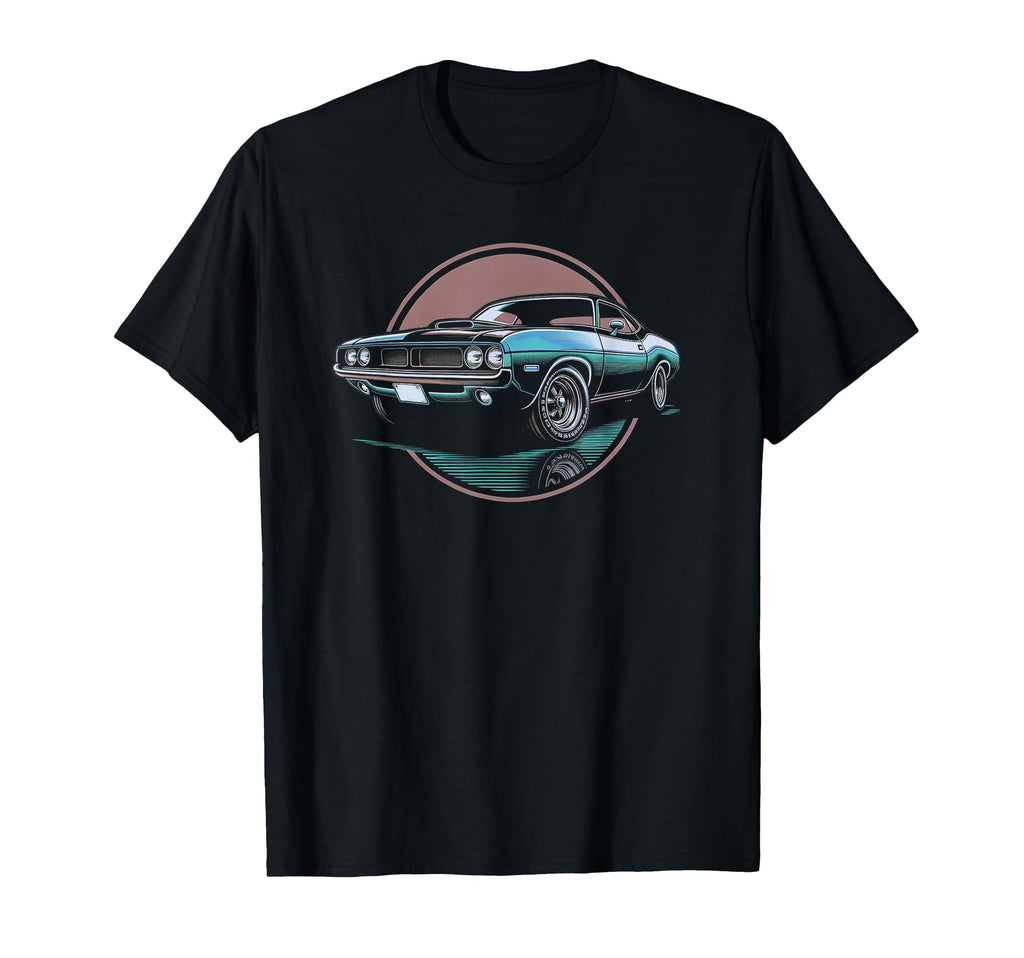 Muscle Car 60S 70S Car Lover T-Shirt - Novelty Apparel for Adults - T-Shirt, Sweatshirt, Hoodie