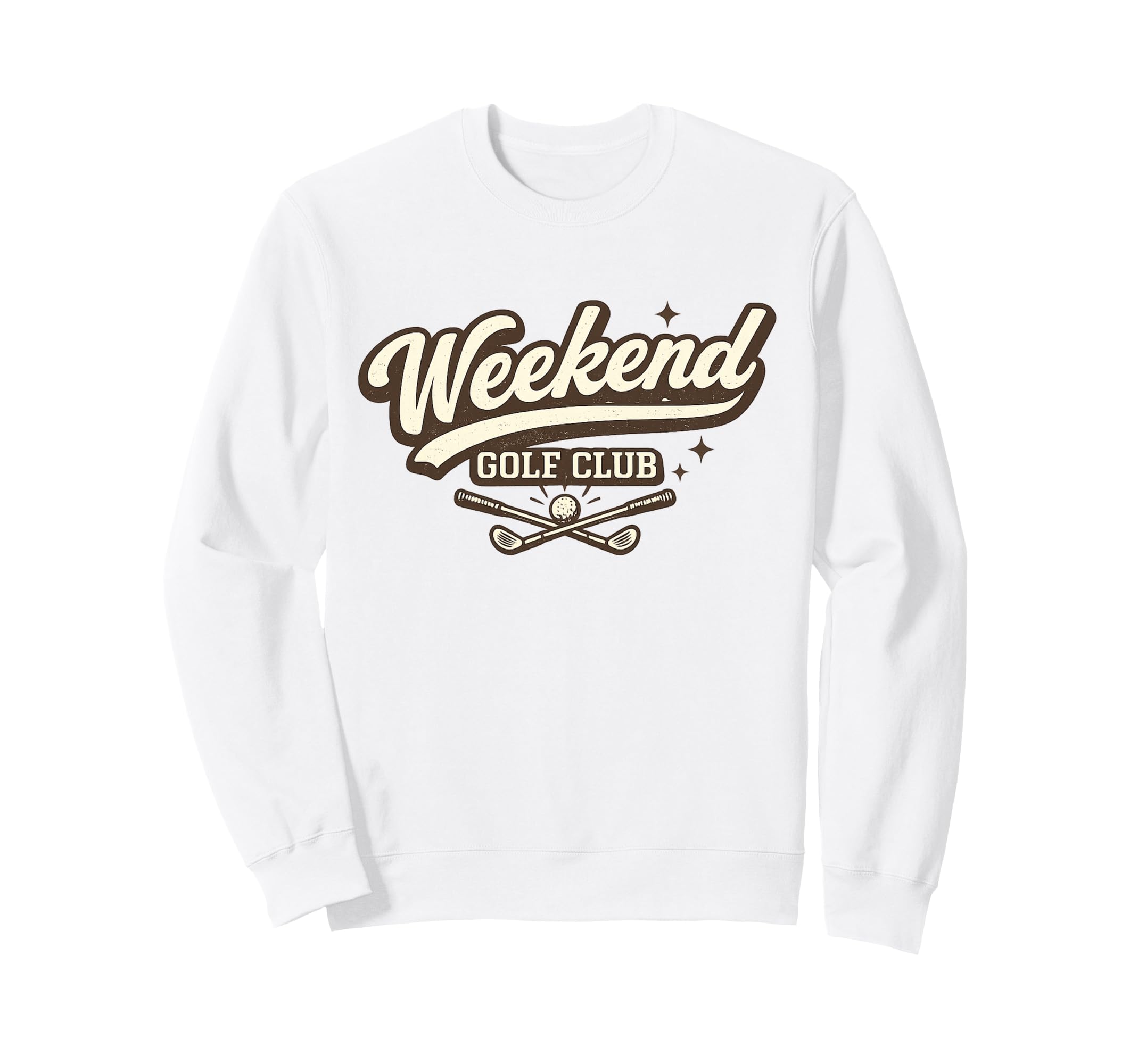 Weekend Golf Club Fathers Day Sweatshirt - Casual Everyday Wear for Adults - T-Shirt, Sweatshirt, Hoodie