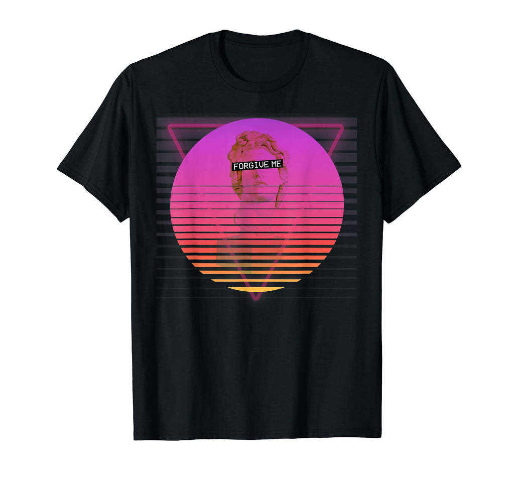 Helios Greek Statue Vaporwave Aesthetic T-Shirt - Trendy Graphic Men Women - T-Shirt, Sweatshirt, Hoodie