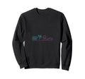 80S Synthwave Sweatshirt - Minimalist Print Men Women - T-Shirt, Sweatshirt, Hoodie
