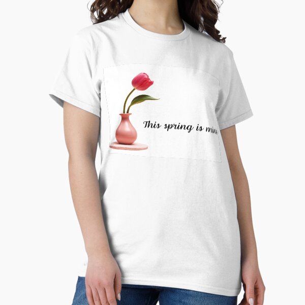This Spring Is Mine Cute Floral Design - Adult & Kids T-Shirts, Sweatshirts & Hoodies apparel design preview 1