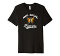 Anti Social Butterfly Shy T-Shirt - Casual Everyday Wear Men Women - T-Shirt, Sweatshirt, Hoodie