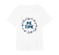 Me Time Cozy Self Care Wreath T-Shirt - Aesthetic Graphic for Adults - T-Shirt, Sweatshirt, Hoodie