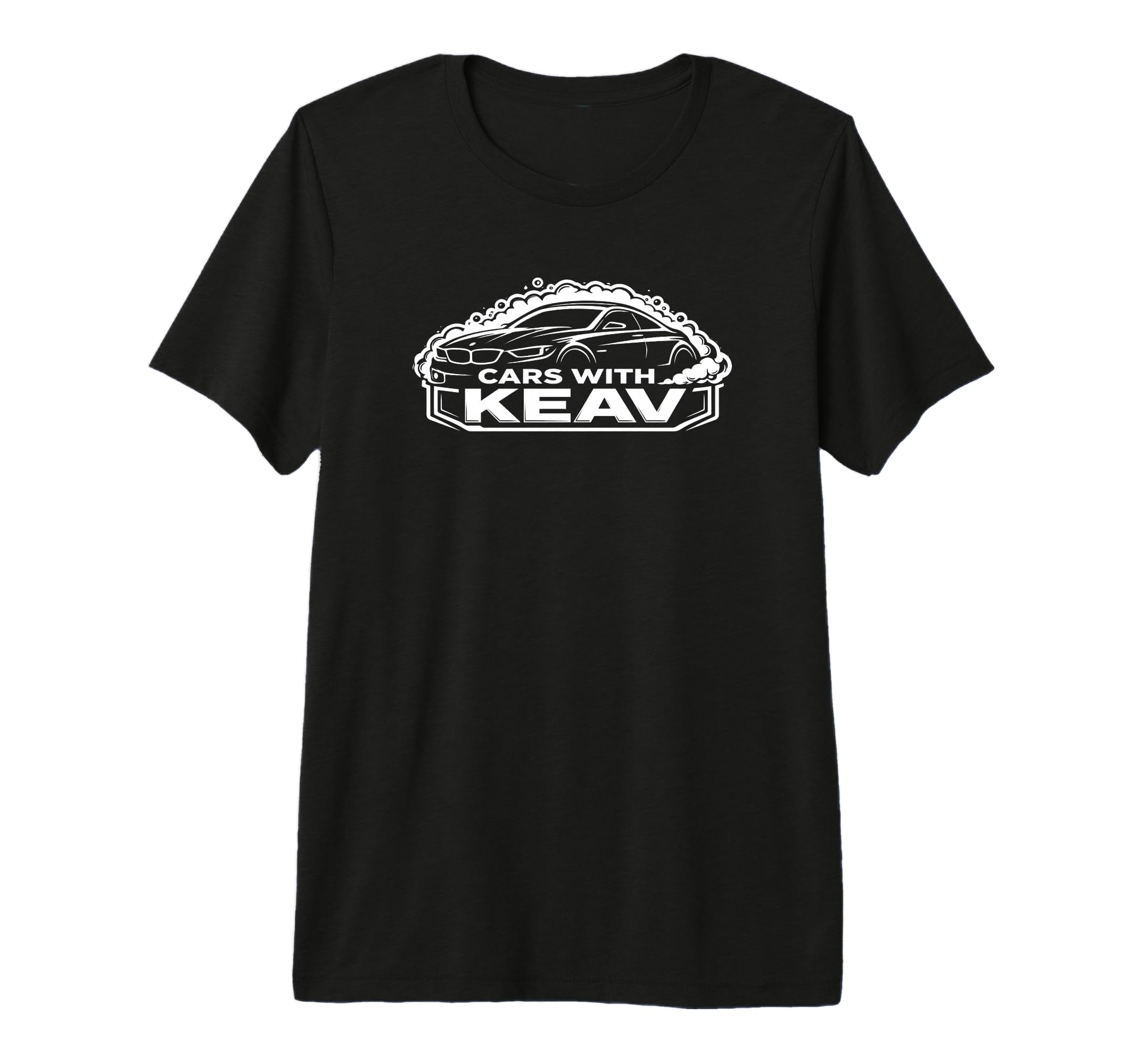 Foamed Car Silhouette Tri Blend T-Shirt - Streetwear Style Unisex - T-Shirt, Sweatshirt, Hoodie