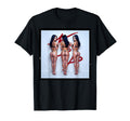 Pinup Seeing Triple T-Shirt - Minimalist Print Unisex - T-Shirt, Sweatshirt, Hoodie
