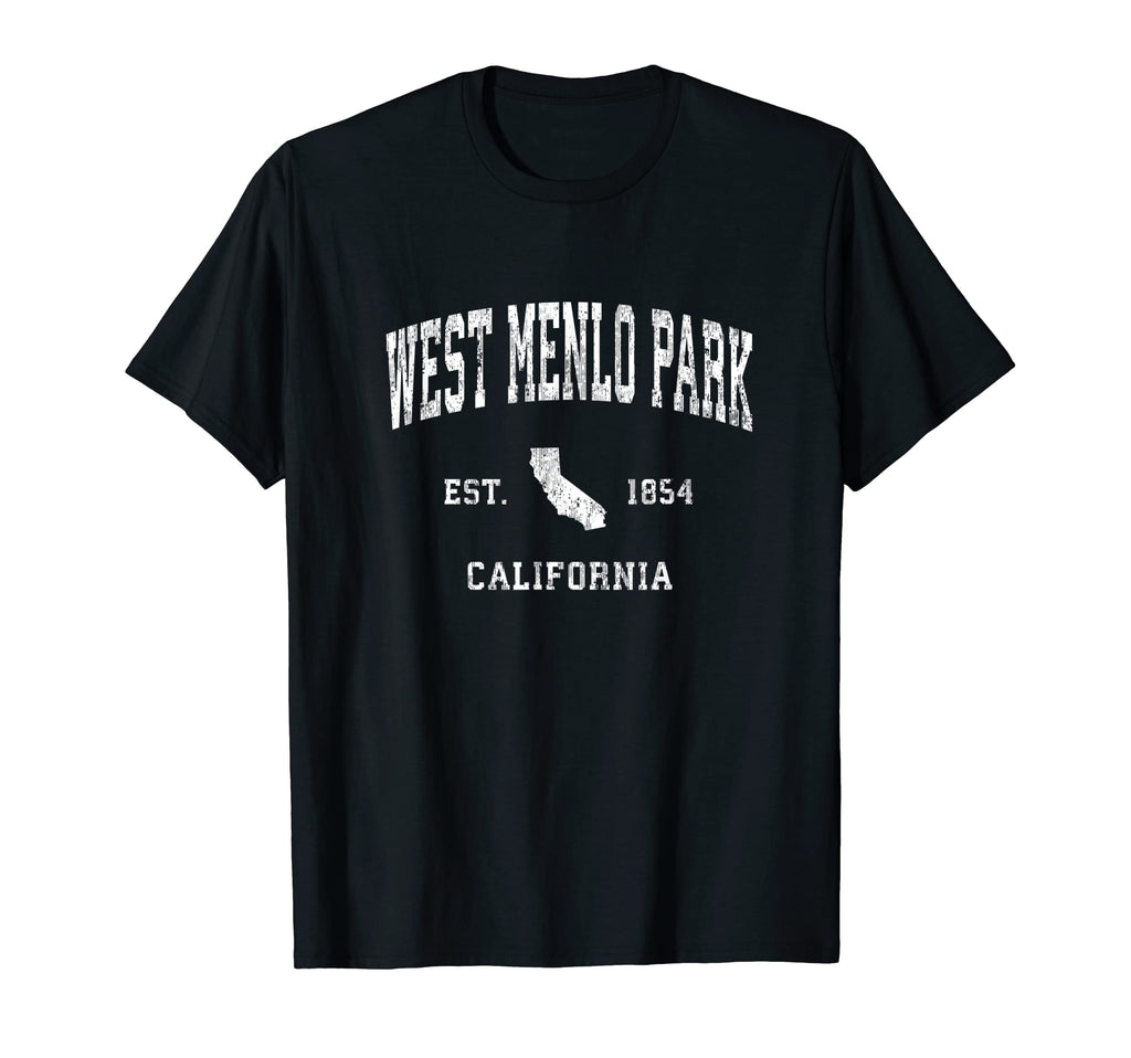 West Menlo Park California Ca Athletic T-Shirt - Graphic Print Unisex - T-Shirt, Sweatshirt, Hoodie