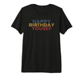 Happy Birthday Yousef Personalized T-Shirt - Streetwear Style for Adults - T-Shirt, Sweatshirt, Hoodie