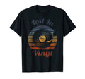 Lost Vinyl Record Player T-Shirt - Casual Everyday Wear Men Women - T-Shirt, Sweatshirt, Hoodie