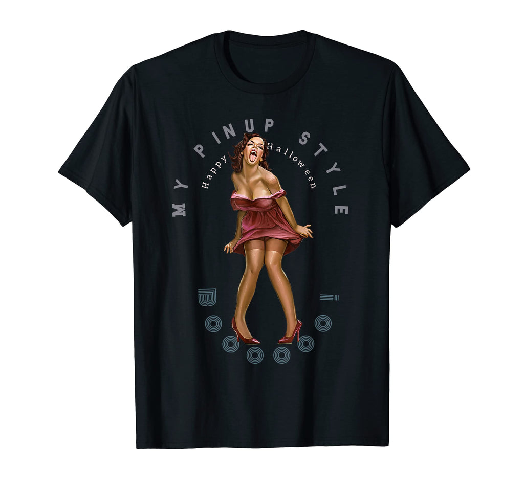 My Pinup Vampire T-Shirt - Aesthetic Graphic for Adults - T-Shirt, Sweatshirt, Hoodie