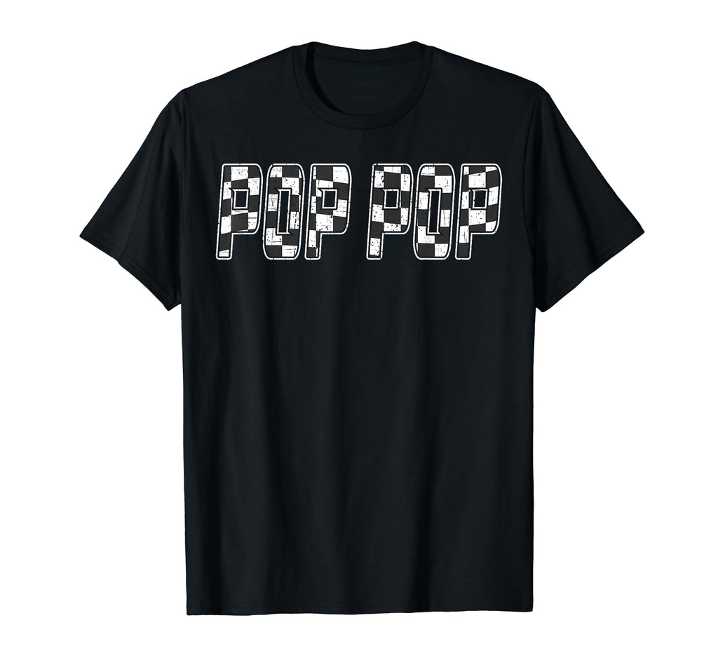 Pop Pop Racing Race Car Pop Pop T-Shirt - Aesthetic Graphic for Adults - T-Shirt, Sweatshirt, Hoodie