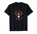 Wild And Free Steel Riders Motorcycles T-Shirt - Trendy Graphic Men Women - T-Shirt, Sweatshirt, Hoodie