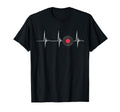 Vinyl Turntable Heartbeat Ecg Pulse T-Shirt - Graphic Print for Adults - T-Shirt, Sweatshirt, Hoodie
