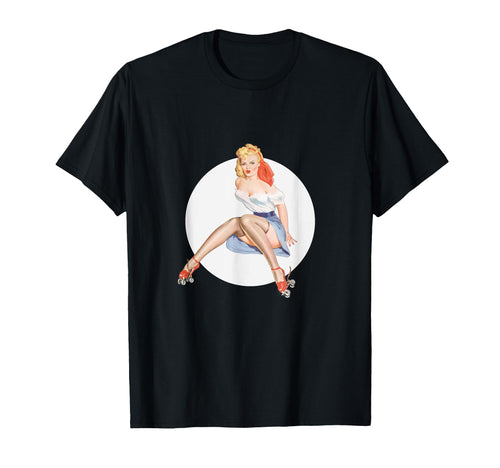 1940S Pin Up Sexy American Art T-Shirt - Graphic Print Men Women - T-Shirt, Sweatshirt, Hoodie
