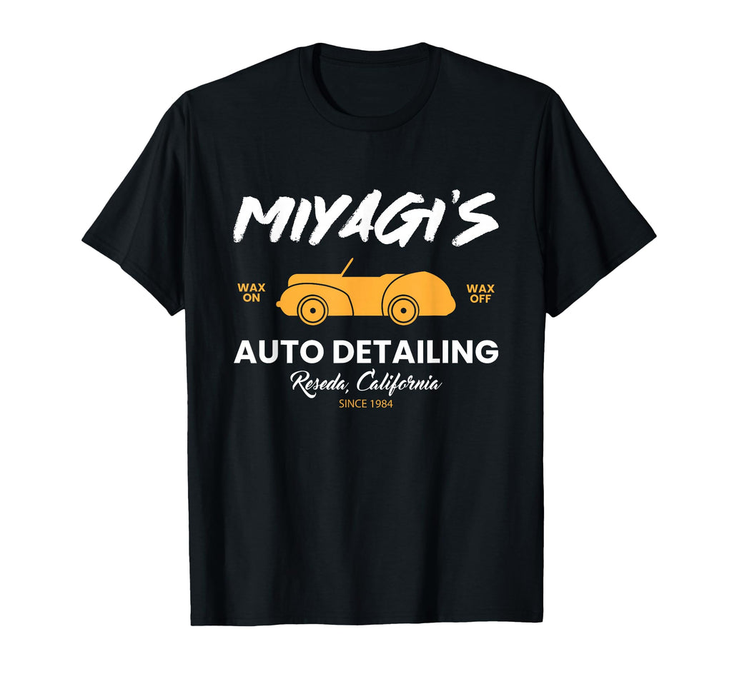 Miyagis Auto Detailing Expert Car Care T-Shirt - Unique Graphic Unisex - T-Shirt, Sweatshirt, Hoodie