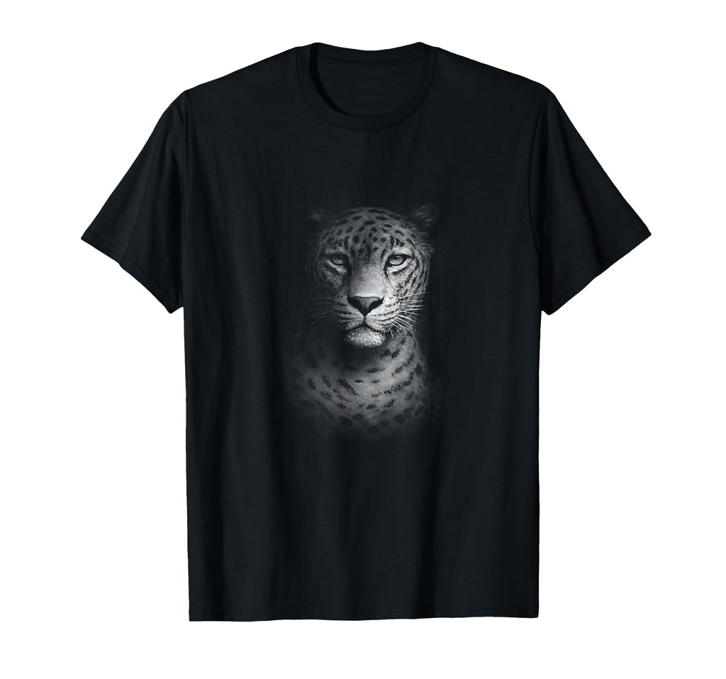 Leopard Wildlife 90S Washout T-Shirt - Custom Art Print for Adults - T-Shirt, Sweatshirt, Hoodie