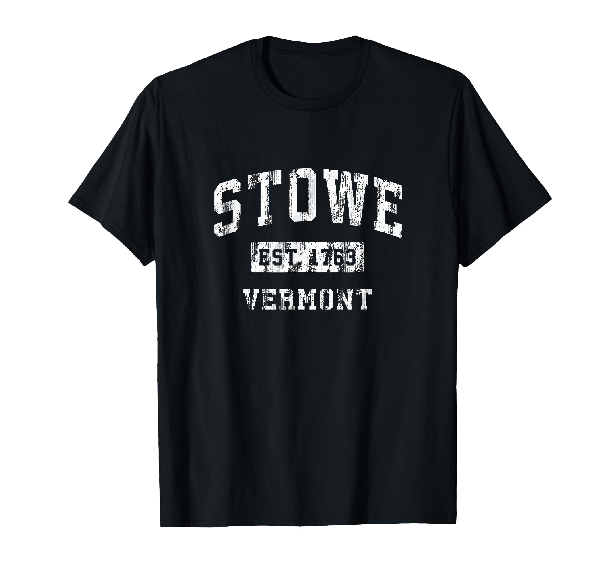 Stowe Vermont Vt Established Sports T-Shirt - Graphic Print for Adults - T-Shirt, Sweatshirt, Hoodie