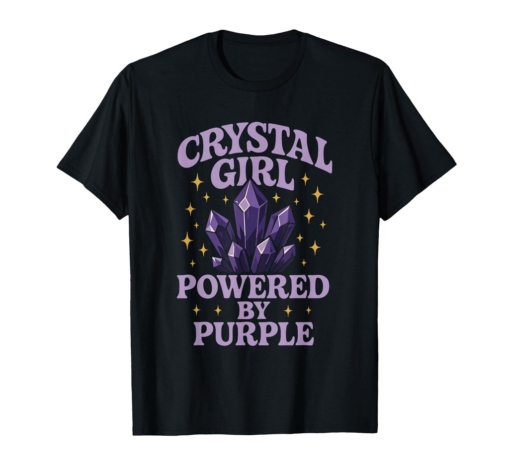 Amethyst Addict Healing Crystal T-Shirt - Casual Everyday Wear for Adults - T-Shirt, Sweatshirt, Hoodie