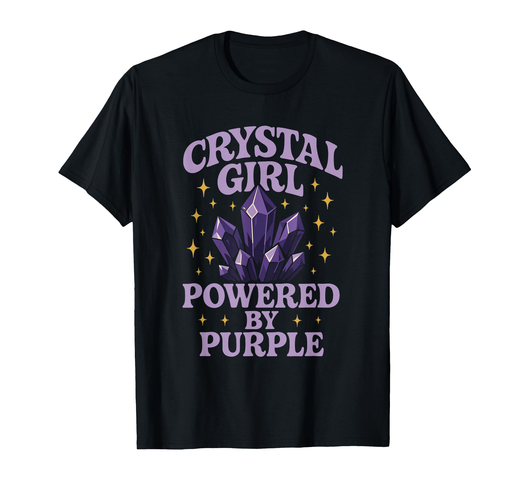 Amethyst Addict Healing Crystal T-Shirt - Casual Everyday Wear for Adults - T-Shirt, Sweatshirt, Hoodie