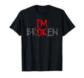 Im Ok Broken Invisible Illness I Am Ok T-Shirt - Unique Graphic for Adults - T-Shirt, Sweatshirt, Hoodie