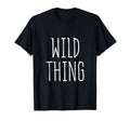 Wild Thing Minimalist Typography T-Shirt - Trendy Graphic for Adults - T-Shirt, Sweatshirt, Hoodie