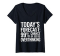 Womens Todays Forecast 99 Chance T-Shirt - Unique Graphic Men Women - T-Shirt, Sweatshirt, Hoodie