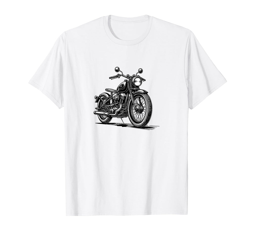 Motorcycle T-Shirt - Aesthetic Graphic Men Women - T-Shirt, Sweatshirt, Hoodie