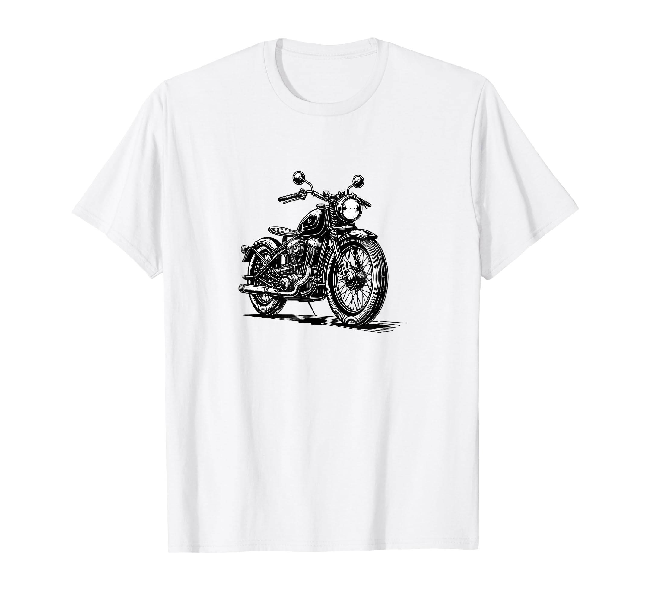 Motorcycle T-Shirt - Aesthetic Graphic Men Women - T-Shirt, Sweatshirt, Hoodie