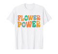 Flower Power Hippie 60S 70S Sunflower T-Shirt - Minimalist Print Men Women - T-Shirt, Sweatshirt, Hoodie