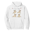 Love Yoga Meditation Pugs Yoga Poses Hoodie - Graphic Print for Adults - T-Shirt, Sweatshirt, Hoodie
