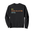 Vintages Sword Collecting And Coffee Sweatshirt - Graphic Print for Adults - T-Shirt, Sweatshirt, Hoodie