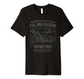 Motorcycle Distressed T-Shirt - Graphic Print for Adults - T-Shirt, Sweatshirt, Hoodie