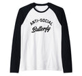 Anti Social Butterfly Funny Offensive T-Shirt - Novelty Apparel Unisex - T-Shirt, Sweatshirt, Hoodie