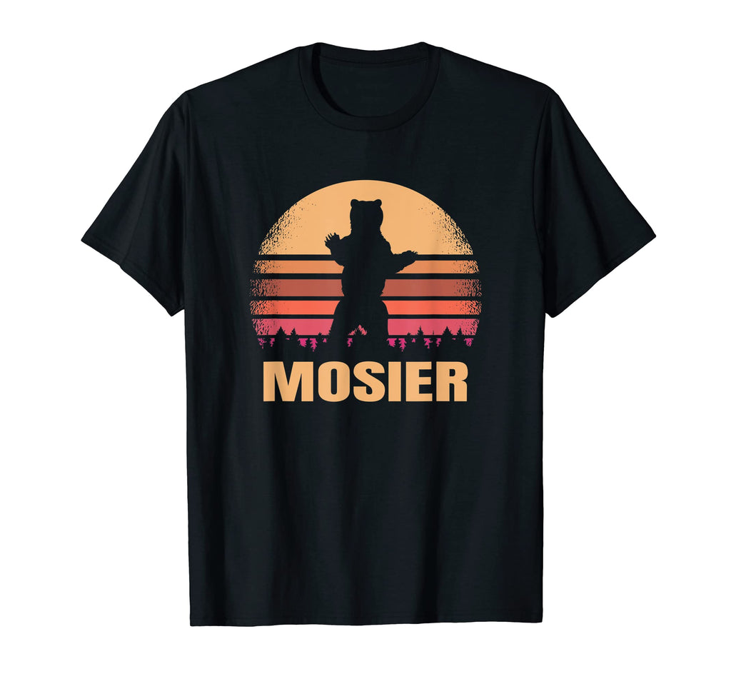 Mosier Oregon Bear Or Distressed 80S T-Shirt - Novelty Apparel Unisex - T-Shirt, Sweatshirt, Hoodie