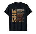 She Is Enough Motivational Positive T-Shirt - Custom Art Print Men Women - T-Shirt, Sweatshirt, Hoodie