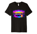 Retrowave Synthwave Aesthetic Sports T-Shirt - Novelty Apparel for Adults - T-Shirt, Sweatshirt, Hoodie