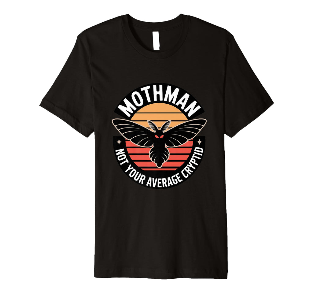 Moth Mann Cryptid Anti Social T-Shirt - Novelty Apparel for Adults - T-Shirt, Sweatshirt, Hoodie