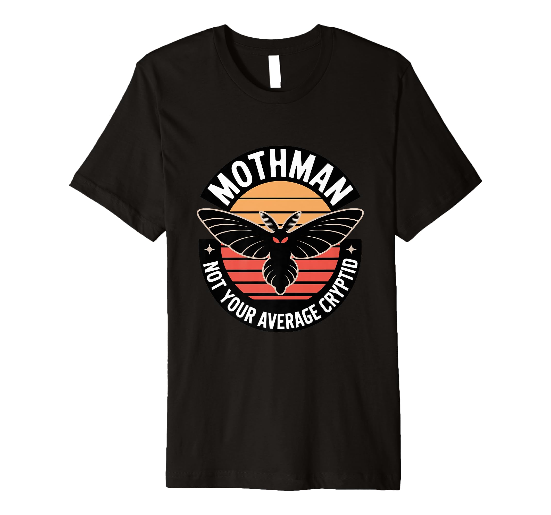 Moth Mann Cryptid Anti Social T-Shirt - Novelty Apparel for Adults - T-Shirt, Sweatshirt, Hoodie