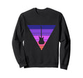 Electric Guitar Vaporwave 80S Sunset Sweatshirt - Custom Art Print Unisex - T-Shirt, Sweatshirt, Hoodie