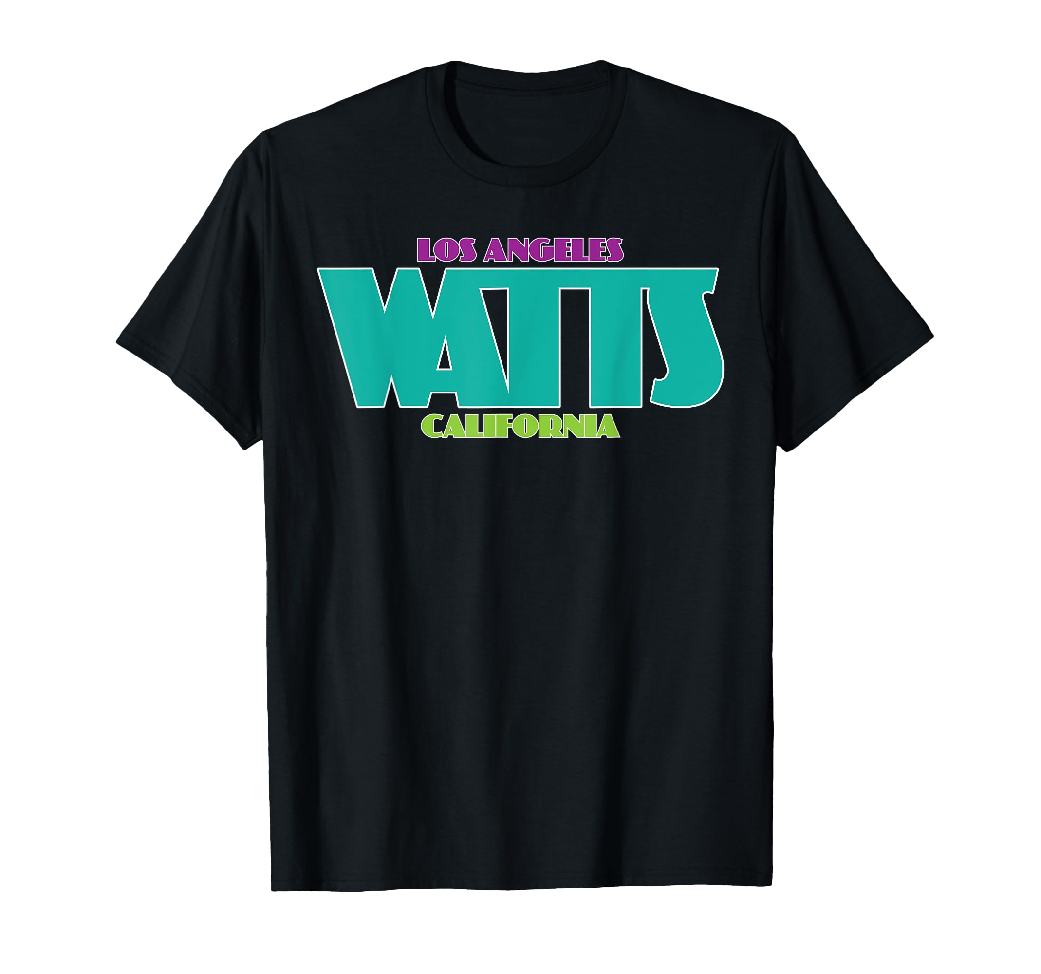 Los Angeles Watts California Usa T-Shirt - Streetwear Style Men Women - T-Shirt, Sweatshirt, Hoodie